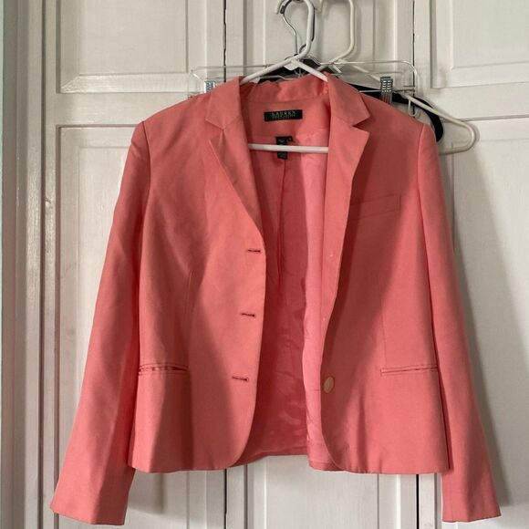 Ralph Lauren Silk Tailored Blazer - Size 10P - Picture 1 of 8